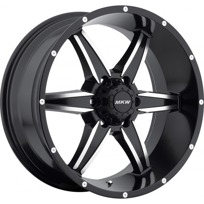 MKW M89 Satin Black Machined Face