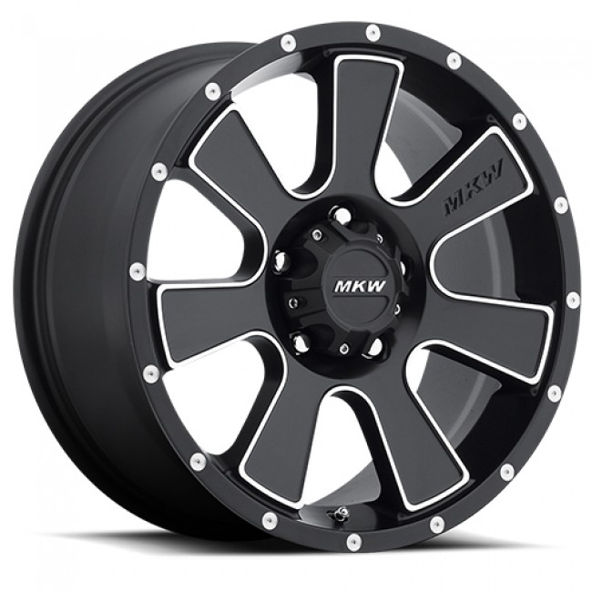 MKW M90 Satin Black Machined Face
